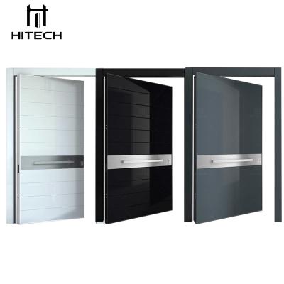 China Anti-theft Design Steel Back Doors Luxury Steel Technology Stainless Steel Metal Residential Entry Doors for sale