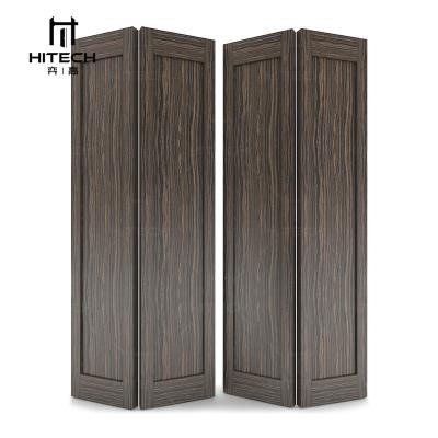 China American Design Hot Selling Decoration Technology Sliding Folding Shutter Doors Wooden Folding Doors Price Folding Exterior Doors for sale