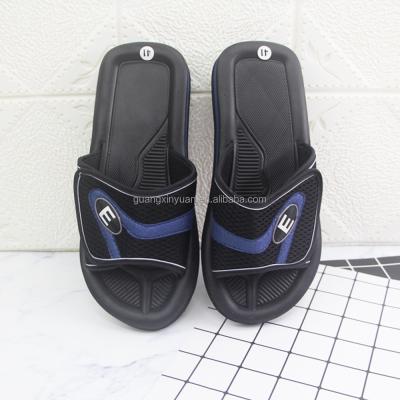 China 2018 Hotel Slippers Custom Supply Black Shoes Custom Eva Indoor Slipper For Man for sale