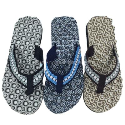 China $1 Dollar Fashion Trend Flat Cheap Wholesale Eva Summer EVA Flip Flops For Men for sale