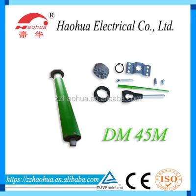 China DM45M Totally Included Tubular Motor with Manual for Motorized Tent/Roller Door for sale