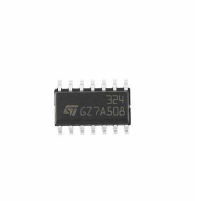 China New LM324DR LM324DR2G LM324DT original correction AMP operational amplifier chip SOP-14 operational op-amp for sale