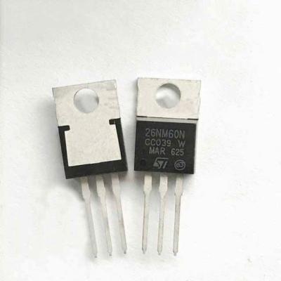 China Stp26nm60 Tran Mosfet N-ch 600V 20A 3-Pin (3+Tab) To-220 Stp26nm60n Transistor Rectification for sale