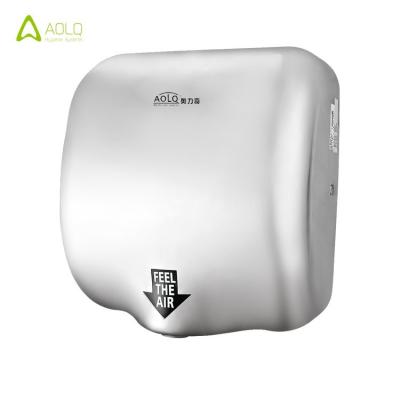 China Automatic Jet 1800W Motor Factory Hotel Hand Dryer Stainless Steel for sale