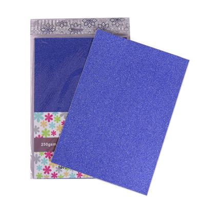 China Moisture Proof Shimmer Paper Card Foil And Invitation Glitter Paper Craft Card Paper for sale