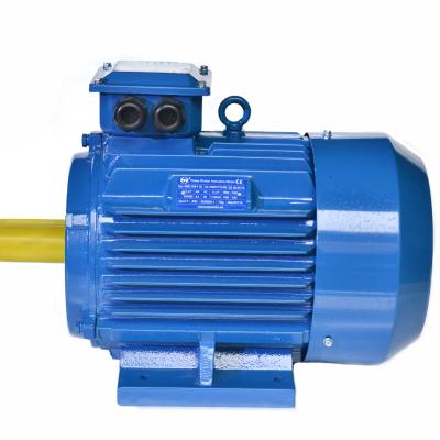 China High Efficiency Totally Enclosed Three Phase Electric AC Asynchronous Motor 4Poles 1500RPM 3KW 3KW ie2 for sale