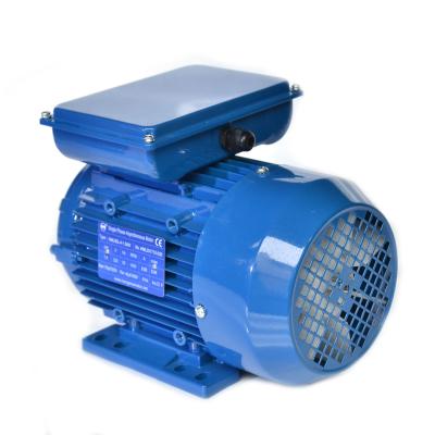 China HMU Single Phase Induction Motor 0.55KW Totally Enclosed Capacitor 50hz 220v Electric Sales for sale