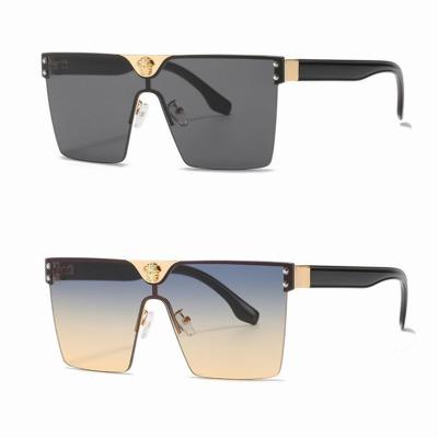 China Fashion Frameless Sunglasses Smart Fashion Square Shade Designer Sunglasses 2021 Men Brand Rimless Luxury Sun Glasses For Man for sale