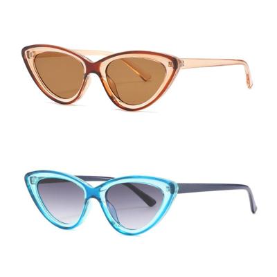 China 2021 Summer Cat Eye Online Hot Sale Retro Designer Cat Eye Shades Women High Quality Vintage Sun Glasses Reproductions Acetate Sunglasses for sale