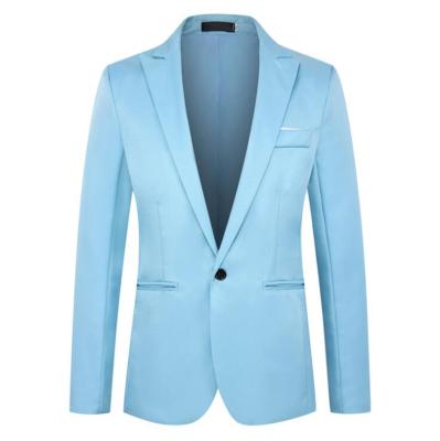 China Wholesale Anti-Wrinkle Men's Korean Small Office Suit Jacket Men's Casual Formal Business Suit Men's Clothing For Man 2021 for sale