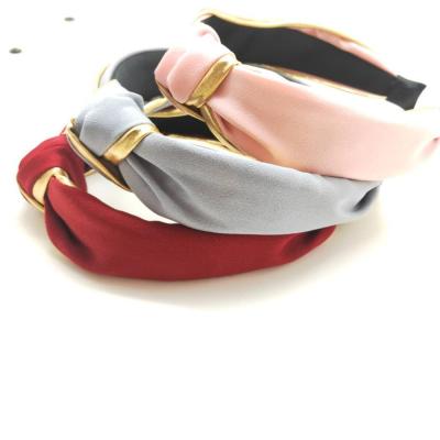 China Hair Accessories Headband 2020 Latest Design Headband With Edge Fluorescent Women's Hairband Twisted Girl's Headband for sale