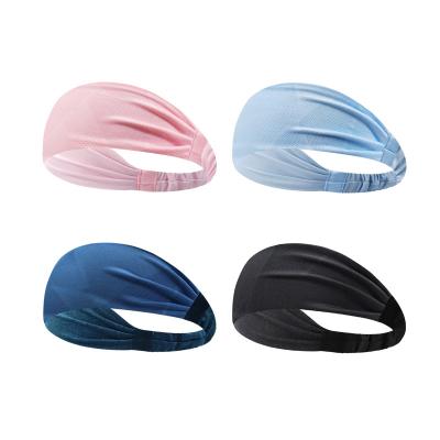 China Environmentally Friendly Sports Unisex Adjustable Headband OH Wide Elastic Breathable Headband MA GOD SPA Basketball Fitness Head Band For Men for sale