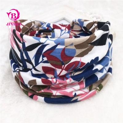 China Cute Popular Printing Hair Band Fashion Vintage Sports Cotton Yoga Headband Hair Accessories Women for sale