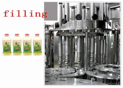 China 500ml Plastic Bottle Tea Hot Filling Machine High Level 2450 * 1800 * 2200mm for sale