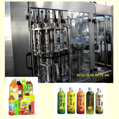 China Fully Automatic Tea Hot Filling Machine / Packaging Machine 6000BPH 500ml Capacity for sale