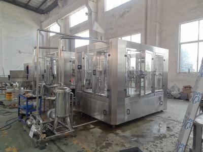 China Silver Stainless Steel 3 In 1 Filling Machine For Flavored Water 2200 X 2100 X 2200MM for sale