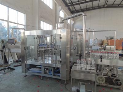 China Beverage Hot Filling Machine 3 In 1 Monoblock Rotary Filling Machines for sale