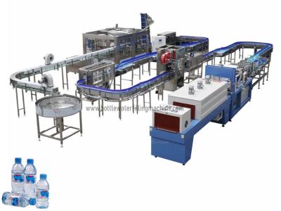 Cina Imbottigliatrice dell'acqua,   Linea di produzione imbottigliante dell'acqua minerale automatica in vendita