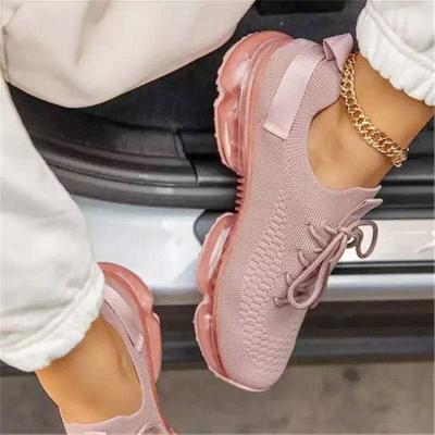 China Breathable Cushioning Knit Upper Man Shoes 2020 Autumn Running Shoes Women Sports Shoes With New Styles for sale