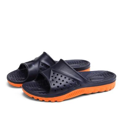 China Deodorization 2020 Wholesale Whole Black Sandals Summer Beach Bedroom Shower Clear Colorful Sandals Solid Toe Indoor Cushion Soft Open Unisex for sale