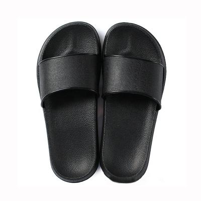 China Fashion Anti-slippery Flat Sandals Summer Factory Direct Slide Beach Slippers PVC Outdoor Slippers For Men for sale