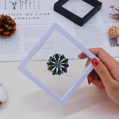 China Hand Made Plastic Membrane Jewelry Display Packaging Gift Box For Floating Holding for sale