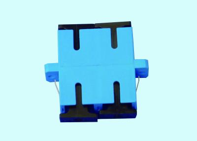 China Shuttered SC Duplex Fiber Optic Connector / Optical Fibre Connectors for sale