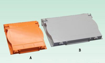 China 6 Layer  8 Or 12 Core Splicing Trays , 6 / 12 / 24 Fiber Optic Tray for sale