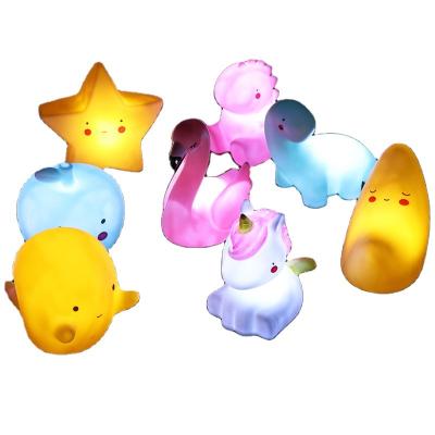 China Cute Cartoon A Cartoon Unicorn Bedroom Night Light For Kids for sale