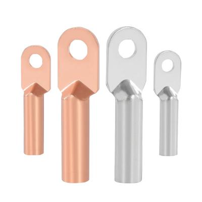 China Electrical Cable Crimp Lug DT-25 Copper Terminal Cable Connector Electrical Accessories for sale