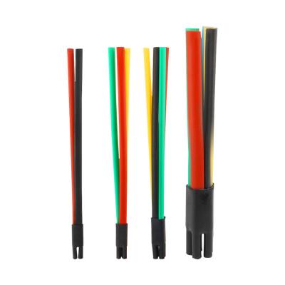 China Insulation and Seal Protection 2 Core Low Voltage Cable Heat Shrink Termination Main Branch Sheath for sale