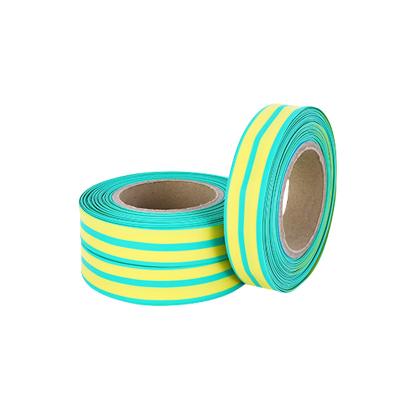 China -55~125â „ ƒ Durable Two Color Thickened Heat Shrink Tube Insulation 2~6mm Yellowish Green Protective Sleeve for sale