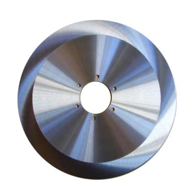 China High Speed Factory Price Customized Paper Circular Knife Alloy Round Cutting Blade for sale