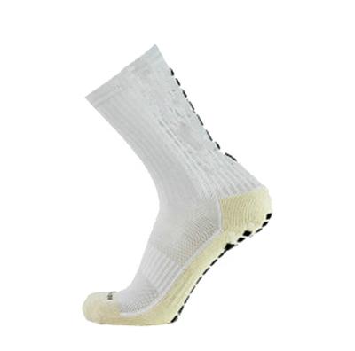 中国 Breathable Custom Logo Sports White Socks Sports Basketball Socks Mens 販売のため