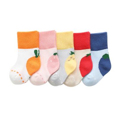 中国 New Breathable Baby Socks For Autumn And Winter Combed Cotton Children's Socks 販売のため