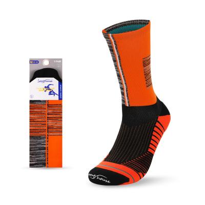 China New Breathable Men's Tube Elite Socks Elastic Band Design Sports Medium Socks for sale