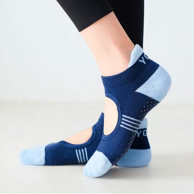 China 2021 Women's Anti Slip Pilates Anti Slip Towel Sporty Bottom Breathable Cotton Ballet Dance Socks Pilates Socks Yoga Socks Sports Socks For Fitness Gym Te koop