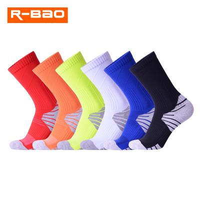 China Good Quality Breathable Modern Anti-skid Football Boots Sports Sock Te koop