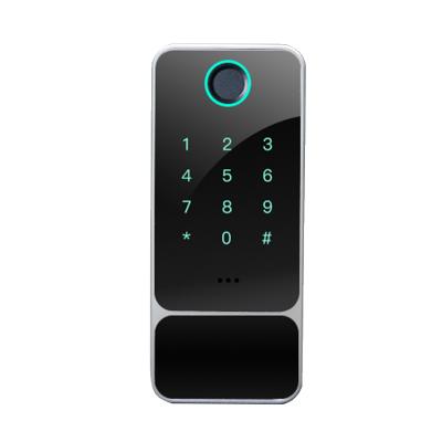 China Apartment Security App Semiconductor Fingerprint Smart Door Lock, Waterproof Smart Door Lock, Smart Hotel Keypad Card Home Door Lock for sale