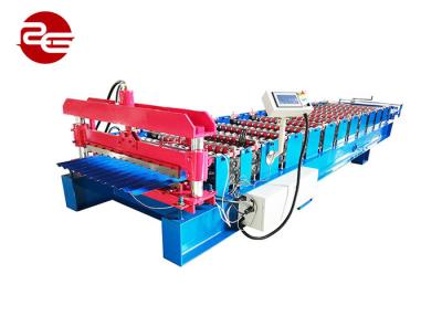 China Corrugated Roofing Glazed Tile Roll Forming Machine for sale