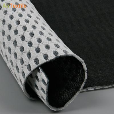 China Breathable Stretch Warp Spacer Air Mesh Fabric For Sports Shoes for sale