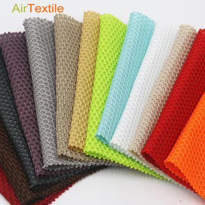 China Stretch Recycled Polyester Sandwich Air Mesh Fabric For Shoes Fabric for sale