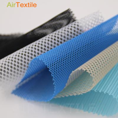 China Stretch 100% Polyester 3D Birdeyes Air Mesh Fabric Sandwich Mesh Fabric Spacer Mesh Fabric for sale