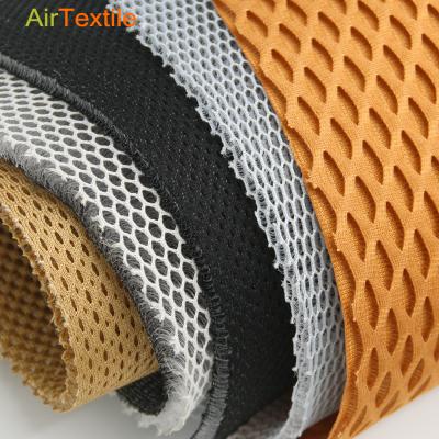 China Stretch Cooling Breathable 3d Spacer Air Mesh Fabric For Car Cushion for sale