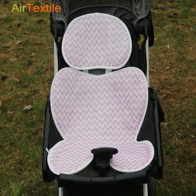 China Comfortable Breathable 3d Mesh Liner Baby Stroller Sleep Mat Baby Stroller Cushion Pad Washable for sale