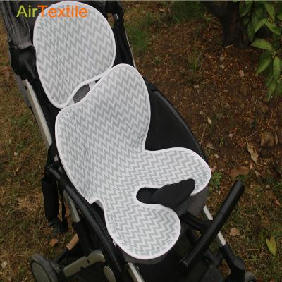 China Comfortable Breathable 3d Mesh Liner Baby Stroller Sleep Mat Baby Stroller Cushion Pad Washable for sale