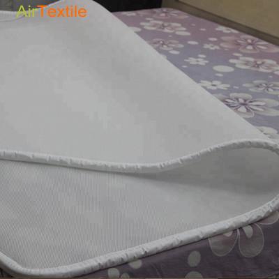 China Breathable 3D Air Soft Washable Mesh Mattress Pad Breathable Mattress Topper for sale