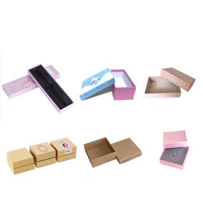 China Reused Low Logo Gift Paper Box Packaging Cardboard Materials Jewelry Storage Beauty Luxury Lid Makeup Boxes For Essential Oil Hair Wigs for sale