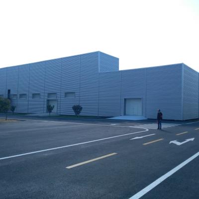 China CE Prefab Warehouse Building Galvanized Economical Welded H Type Steel for sale