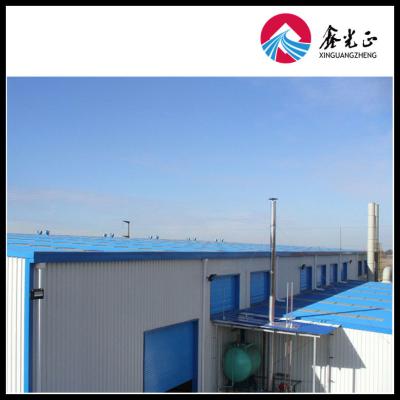 China Bolt Connection Prefab Steel Structure Warehouse 1000kg/Sqm Load Capacity for sale